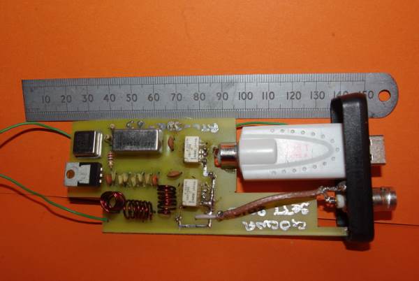 SDR Receiver using a tv dongle inside