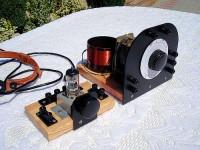 Crystal radio and amplifier